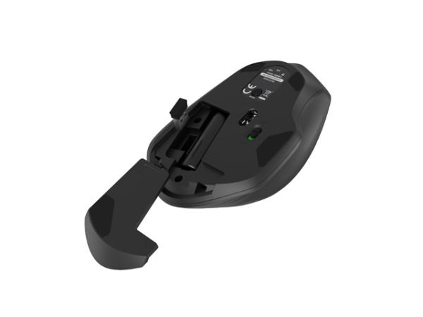 Natec optická myš SISKIN 2/ 1600 DPI/ Kancelářská/ Optická/ Pro praváky/ Bezdrátová USB + Bluetooth/ Černá5