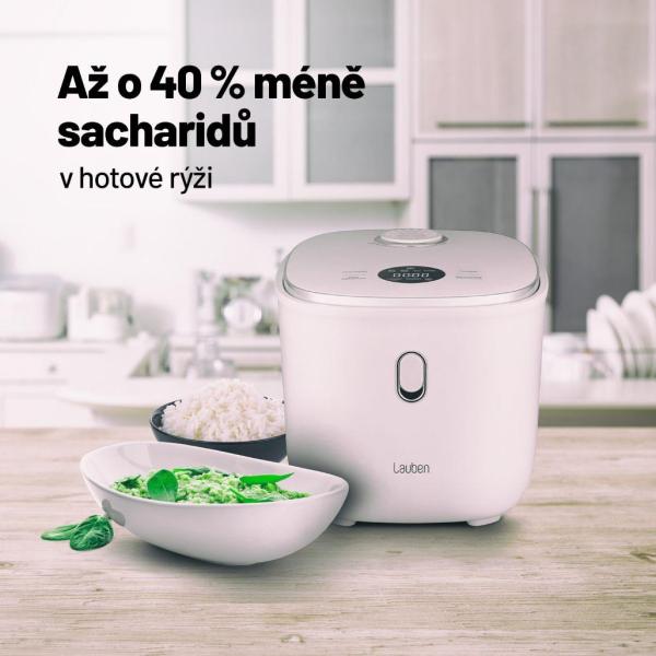 Lauben Low Sugar Rice Cooker 3000WT - rýžovar3