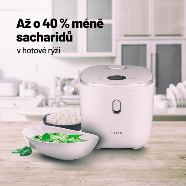 Lauben Low Sugar Rice Cooker 3000WT - rýžovar2