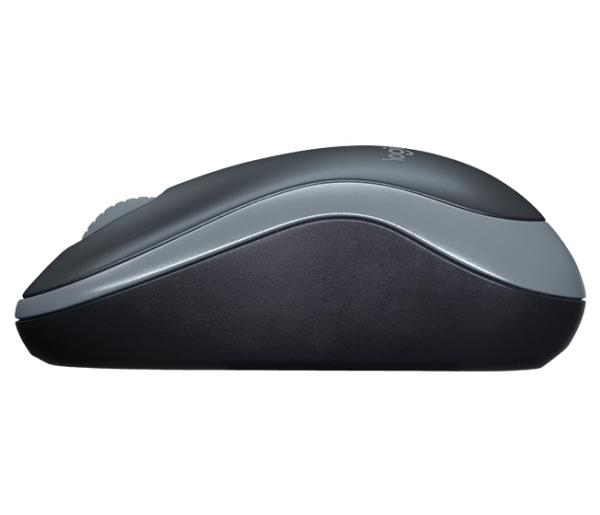 Logitech M185 nano/ Kancelárska/ Optická/ 1 000 DPI/ Bezdrôtová USB/ Šedá3
