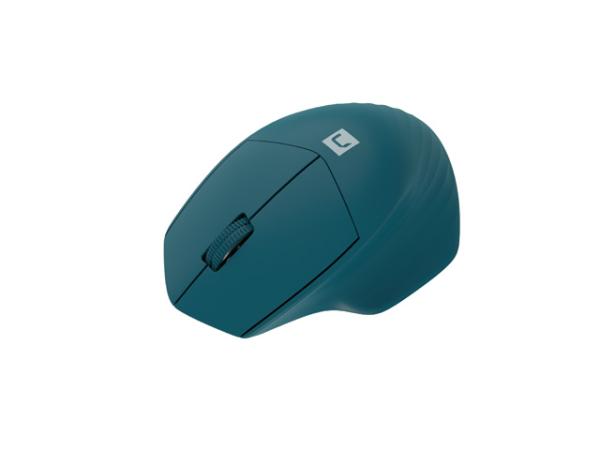 Natec optická myš SISKIN 2/ 1600 DPI/ Kancelářská/ Optická/ Pro praváky/ Bezdrátová USB + Bluetooth/ Modrá3