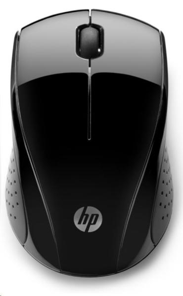 Myš HP - 220 Silent Mouse,  bezdrôtová,  chrómová