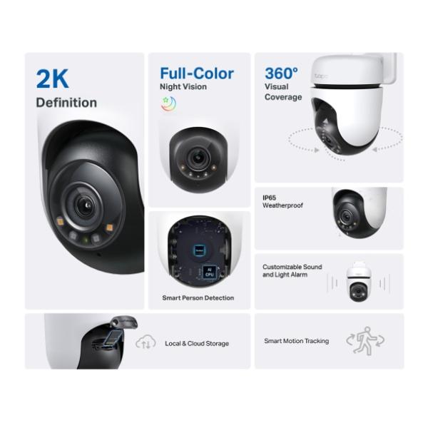 Tapo C510W Outdoor Pan/ Tilt Security WiFi Camera0