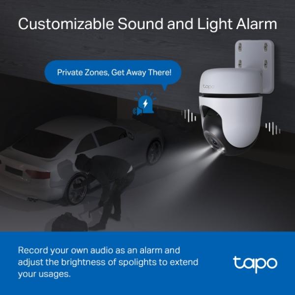 Tapo C510W Outdoor Pan/ Tilt Security WiFi Camera7