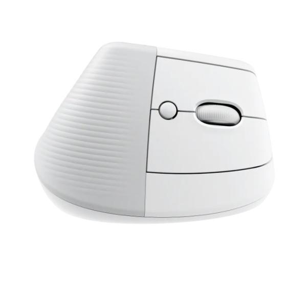 Logitech Lift/ Vertikálna/ Optická/ Pre pravákov/ 4 000 DPI/ USB+BT/ Svetlo šedá1