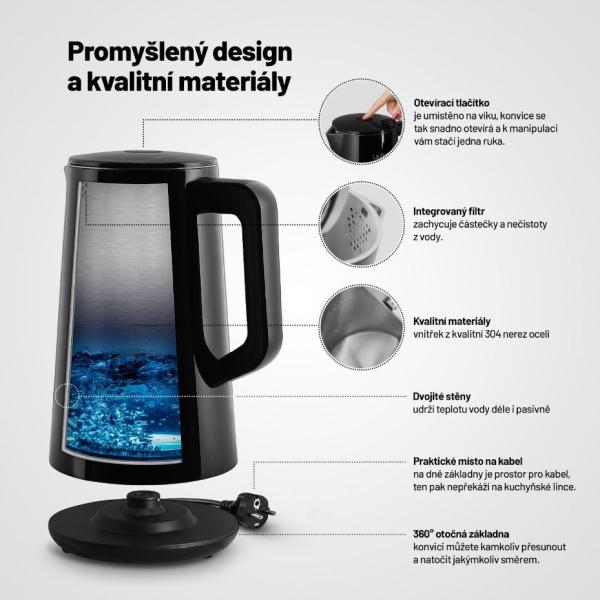 Lauben Electric Kettle 1800BC2
