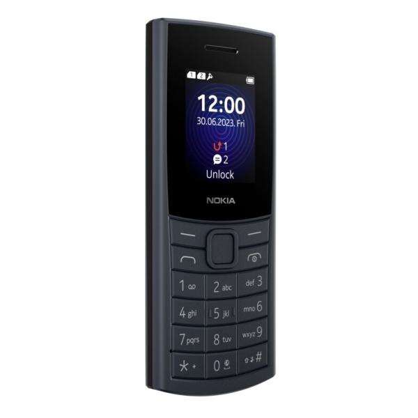 Nokia 110 4G Dual SIM, černo-modrá (2023)