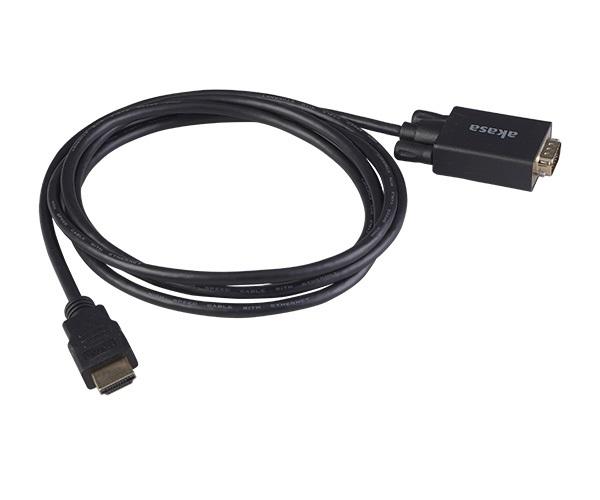 AKASA - adaptér HDMI na D-sub - 2 m1