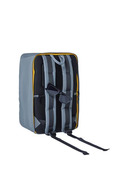 Canyon CSZ-01, batoh na notebook - palubovka, do veľkosti 15,6&quot;,  mechanizmus proti zlodejom, 20l, šedý4