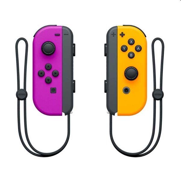 Gamepad Nintendo Joy-Con Pair Neon Purple Neon Orange