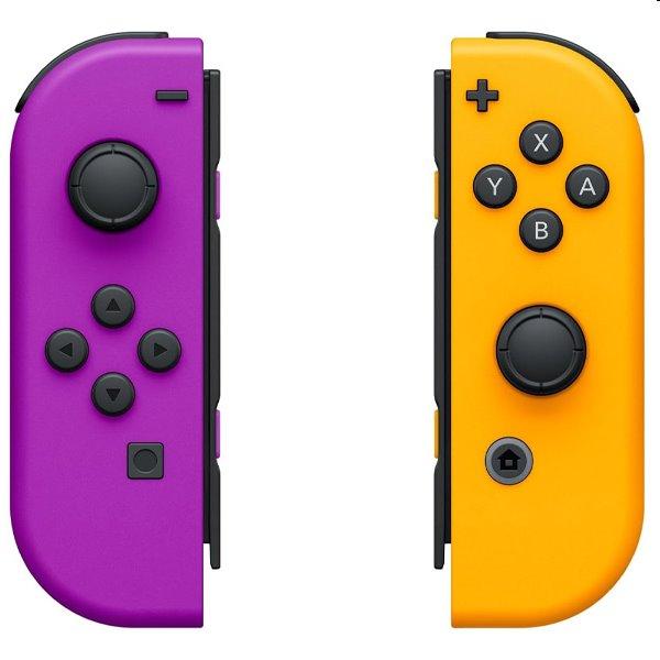 Gamepad Nintendo Joy-Con Pair Neon Purple Neon Orange1