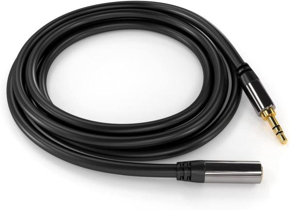 PremiumCord HQ tienený predlžovací kábel Jack 3.5mm - Jack 3.5mm M/ F 3m2