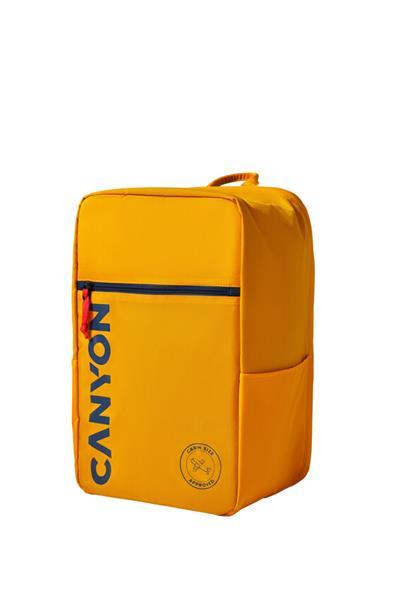 Canyon CSZ-02, batoh na notebook - palubovka, do veľkosti 15,6",  mechanizmus proti zlodejom, 20l, žltý2