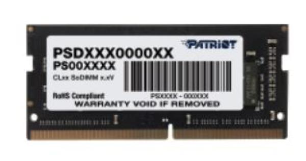 Patriot/ SO-DIMM DDR4/ 16GB/ 3200MHz/ CL22/ 1x16GB