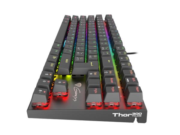 Genesis herní mechanická klávesnice THOR 300/ RGB/ Outemu Red/ Drátová USB/ CZ/ SK layout/ Černá6