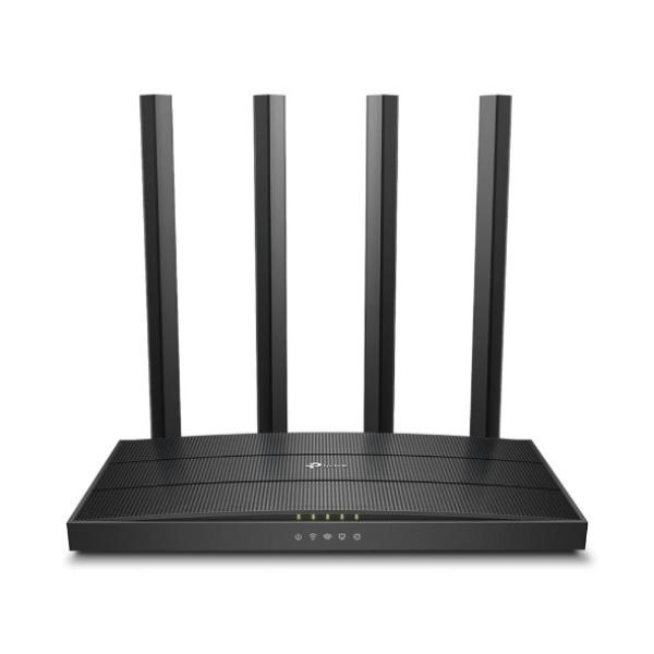 TP-LINK Archer C6 AC1200 Dual-Band Wi-Fi Router, 867Mbps at 5GHz + 300Mbps at 2.4GHz,  5 Gigabit Ports