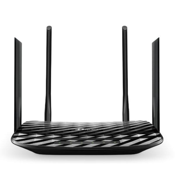 TP-LINK Archer C6 AC1200 Dual-Band Wi-Fi Router, 867Mbps at 5GHz + 300Mbps at 2.4GHz,  5 Gigabit Ports1