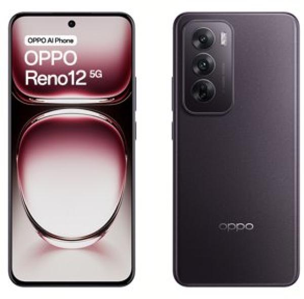 OPPO Reno12 5G 12GB + 256GB Black Brown