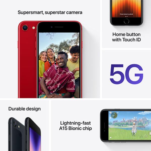 iPhone SE 64 GB (PRODUCT)RED (2022)7