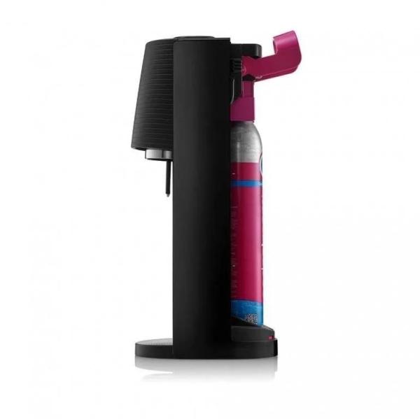 SodaStream Terra Black výrobník sody, mechanický, 1l láhev SodaStream Fuse, bombička s CO2, černý1