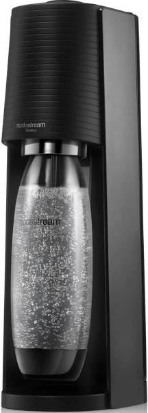 SodaStream Terra Black výrobník sody, mechanický, 1l láhev SodaStream Fuse, bombička s CO2, černý2