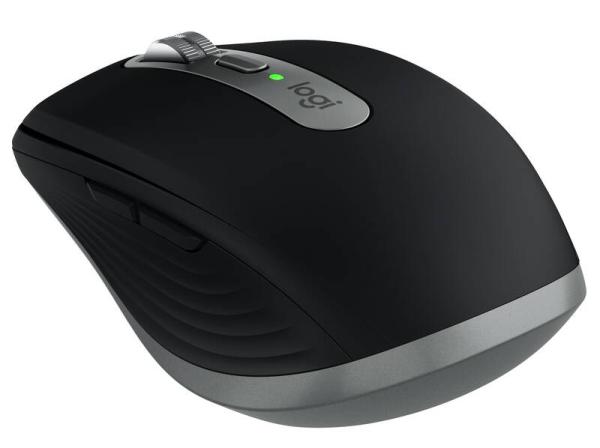 LOGITECH MX Anywhere 3S/ Kancelárska/ Laserová/ Pre pravákov/ 8 000 DPI/ USB+BT/ Grafitová3