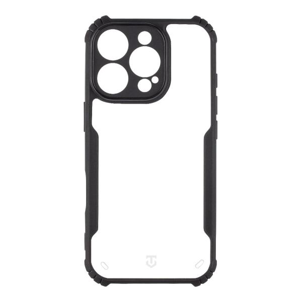 Tactical Quantum Stealth Kryt pre Apple iPhone 16 Pro Clear/ Black
