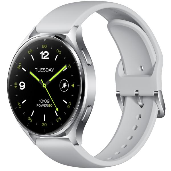 Xiaomi Watch 2/ 46mm/ Silver/ Šport Band/ Gray1