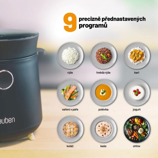 Lauben Multifunction Rice Cooker 1500BW - rýžovar5
