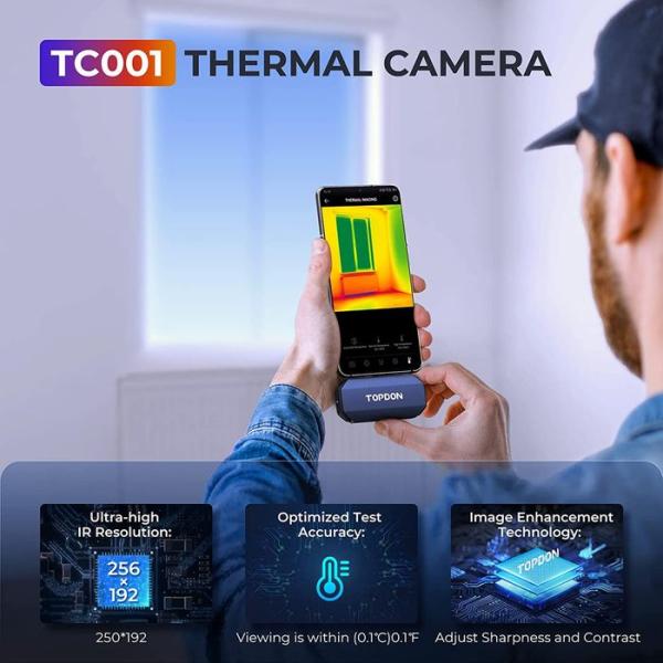 TOPDON TCView TC001 termálna infra kamera5