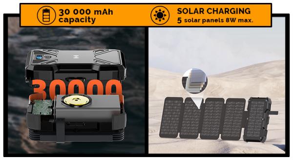 Solárna powerbanka VIKING TYR III4