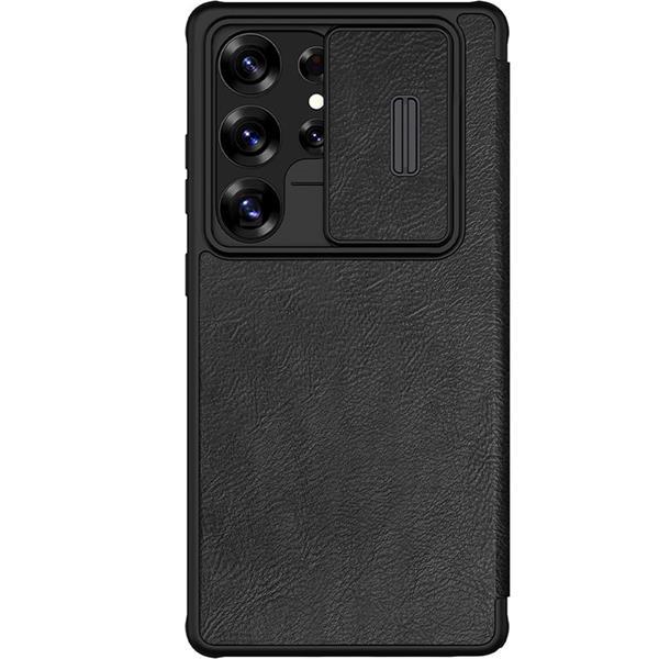 SAMSUNG Nillkin Qin Book PRO Puzdro pre Samsung Galaxy S25 Ultra čierny3