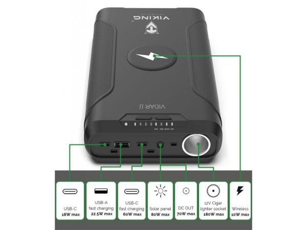 Outdoorová powerbanka Viking VIDAR II2