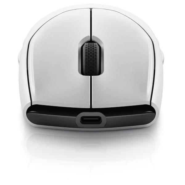Dell Alienware AW720M/ Herná/ Optická/ 26 000 DPI/ Drôtová+bezdrôtová/ Biela0