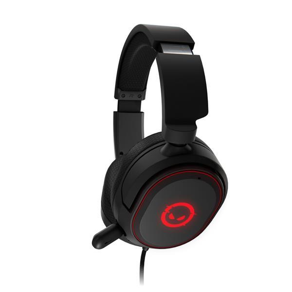 Lorgar Kaya 460, herný headset pre najvýkonnejších hráčov, USB-A, LED indikácia hovoru, čierny12