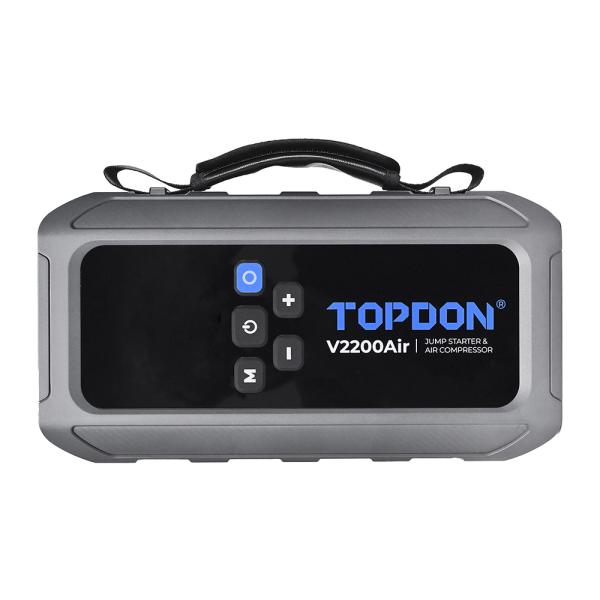 TOPDON Car Jump Starter JumpSurge V2200air/ 12000mAh/ max výstupný prúd 2200A/ 4-150PSI0