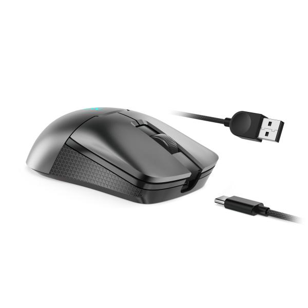 Lenovo Legion M600s/ Herná/ Optická/ Pre pravákov/ 19 000 DPI/ Drôtová+bezdrôtová/ Sivá5