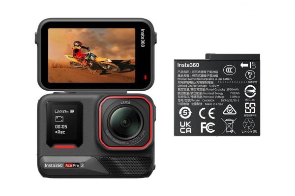 Insta360 Ace Pro 2 akční kamera, snímač 1/1,3&quot;, optika Leica, dotykový 2,5&quot; displej, 8K při 30 FPS + akumulátor1