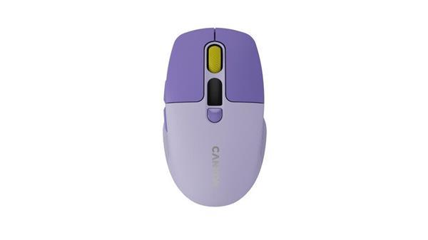 Canyon MW-26, 2v1 bezdrôtová optická myš Bluetooth / 2.4 GHz, tichá, 6 tlačidiel, 800/1200/1600/2400 DPI, fialová8