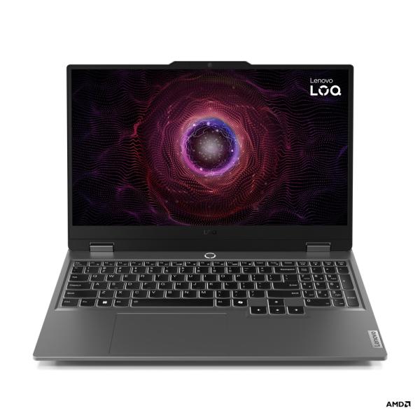 Lenovo LOQ/ LOQ 15ARP9/ R7-7435HS/ 15, 6&quot;/ FHD/ 24GB/ 512GB SSD/ RTX 4060/ DOS/ Gray/ 2R6