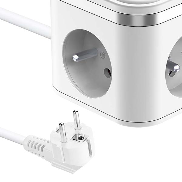 Sieťový adaptér VIKING YC33, biela2