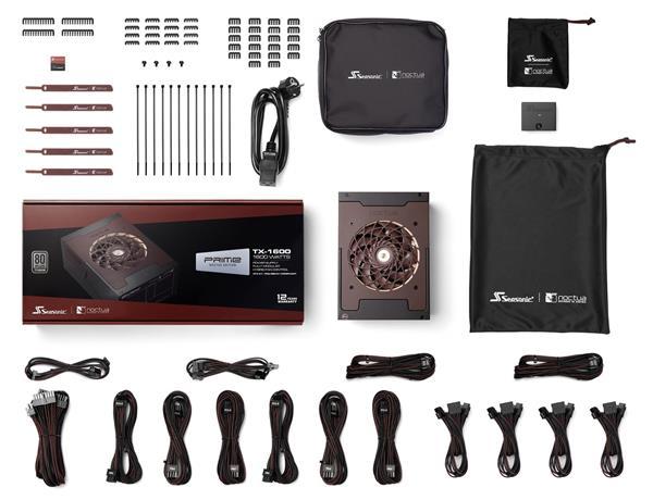 Zdroj 1600W, Seasonic PRIME TX-1600 Noctua Edition 80 PLUS Titanium5