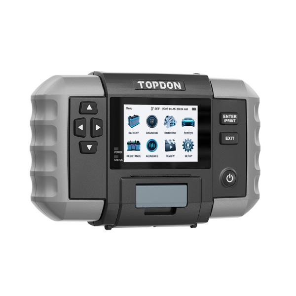 TOPDON Tester autobatérií BT600P/ 3, 5" displej/ 5200mAh/ 6V, 12V, 24V1
