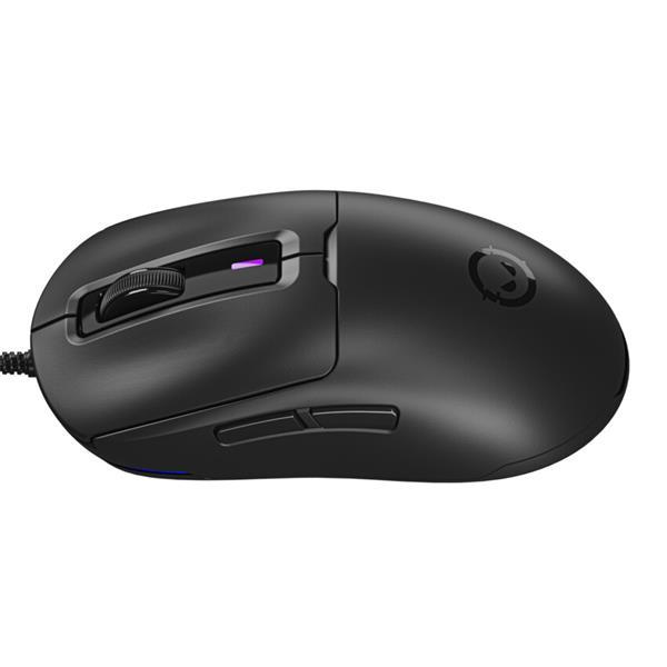 Lorgar MSA10, pokročilá herná myš, USB, 6 prog. tlačidiel, 12 000 dpi, podsvietenie RGB, čierna6