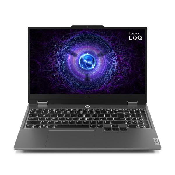 Lenovo LOQ 15IAX9 i5-12450HX 24GB 512GB-SSD 15.6"FHD IPS AG RTX4060-8GB Win11Home Luna Grey