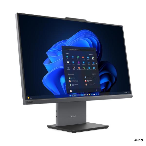 Lenovo ThinkCentre neo/ 55a 24 Gén 6/ 23, 8"/ FHD/ R5-220/ 16GB/ 512GB/ AMD int/ W11P/ Sivá/ 1R