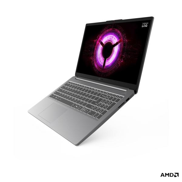 Lenovo IP LOQ 15ARP10E, Ryzen 5 150, 15.6˝ 1920 x 1080 FHD, RTX3050/6GB, 16GB, SSD 512GB, FDOS, šedý, 2y CI5