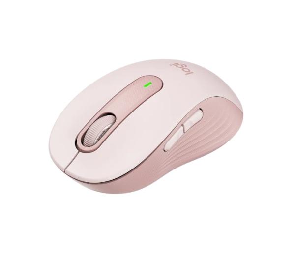 Logitech Signature M650/ Kancelárska/ Optická/ Pre pravákov/ 4 000 DPI/ USB+BT/ Ružová3
