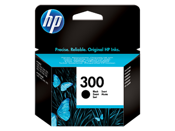 HP 300 Black Ink Cartridge with Vivera Ink