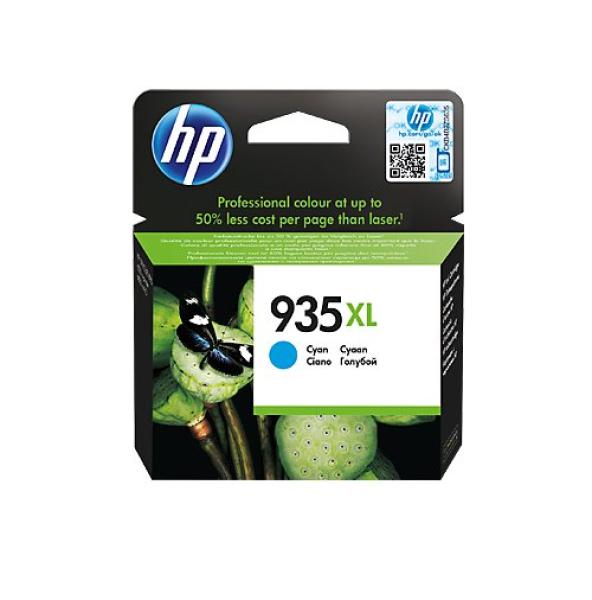 HP Azúrová originálna atramentová kazeta s vysokou výťažnosťou HP 935XL